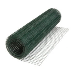 Vierkantgeflecht 0,5 X 5 M Aus Kunststoffbeschichtetem Stahldraht 12,7 X 12,7 Mm