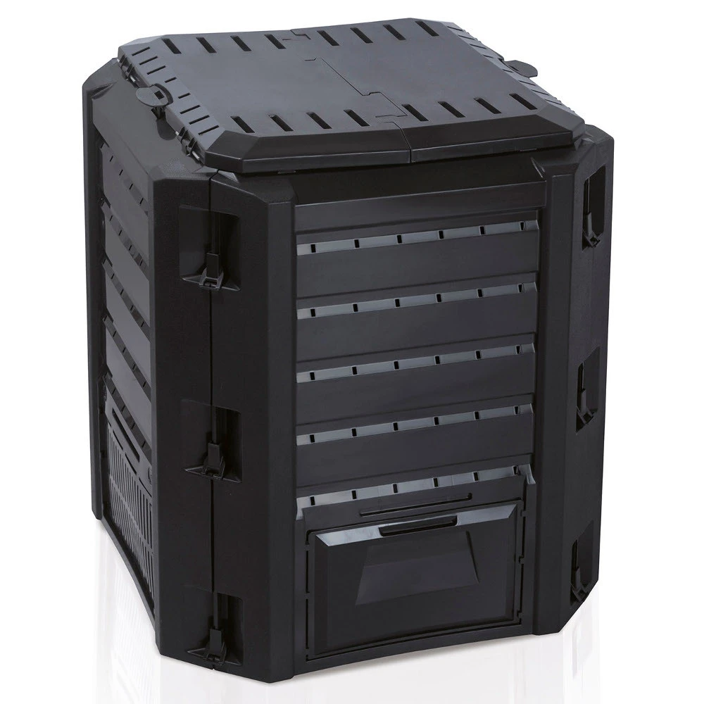 Prosperplast Komposter Compogreen 380 Liter Mit Stecksystem 3 Prosperplast Komposter Compogreen 380 Liter Mit Stecksystem