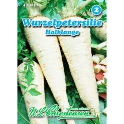 Saatgut Wurzelpetersilie Halblange, Für Ca. 10 – 12 Laufende Meter