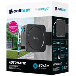 Cellfast Automatische Schlauchbox 20 + 2 M ERGO™, Wandmontage -Gartengeräte 2Q9WiUkKI4XjZ43 1280x1280