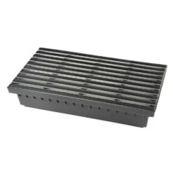 Fußabtreter Aus PP 580x370x100 Mm, Trittrost Alu Mit Gummi