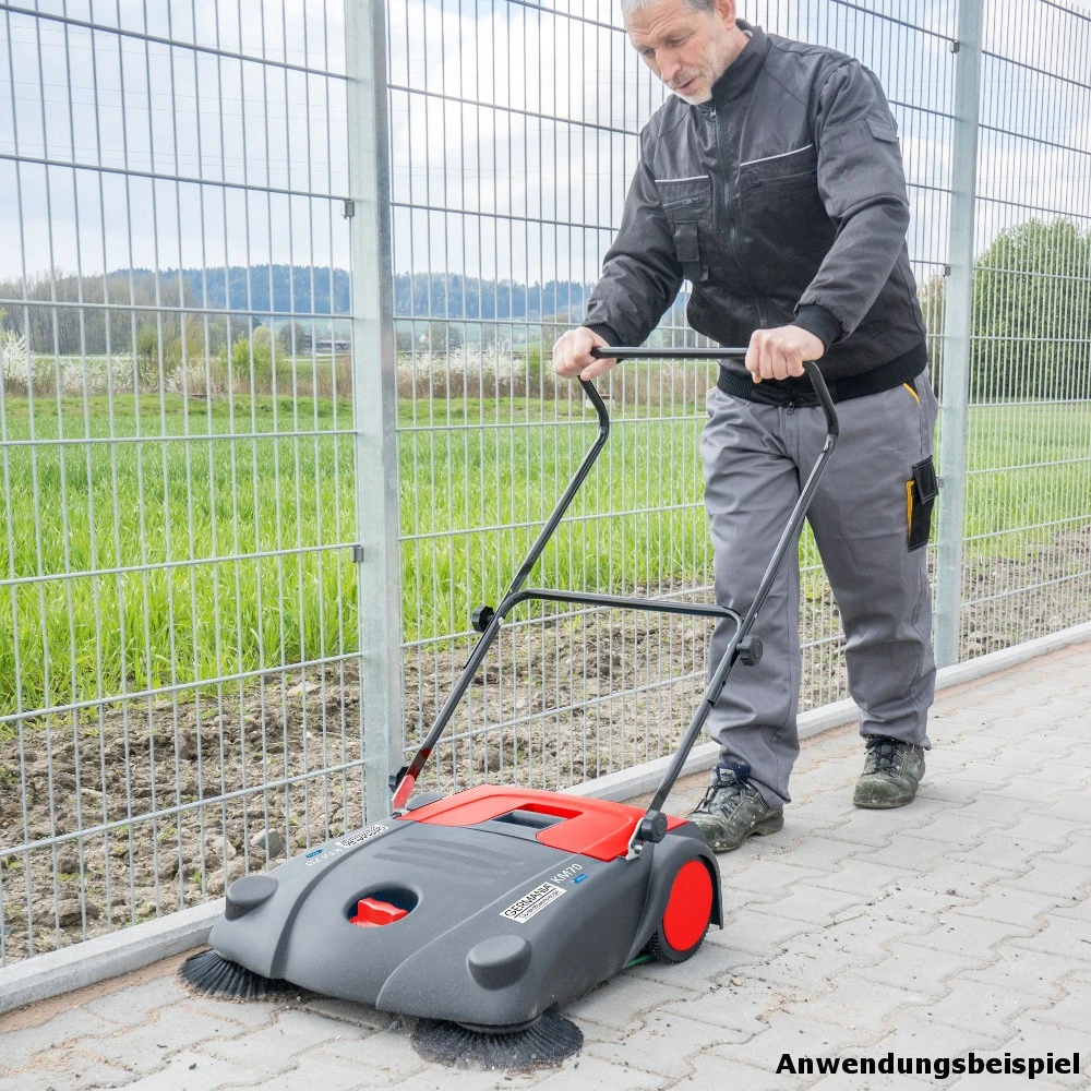 GERMANIA Handkehrmaschine KM70 70 Cm 14 Liter 5 GERMANIA Handkehrmaschine KM70 70 Cm 14 Liter – Bild 3