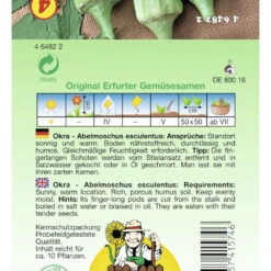 Saatgut Okra Gombo Ladyfinger Vitaminreich Für Ca. 10 Pflanzen 5 Saatgut Okra Gombo Ladyfinger Vitaminreich Für Ca. 10 Pflanzen -Gartengeräte 2QKv8WSQ7iavy21 1280x1280