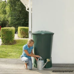 Regentonne Rund Mit 210 Liter Inklusive Deckel Und Auslaufhahn -Gartengeräte 2QL7uQzdkOtztk7 1280x1280