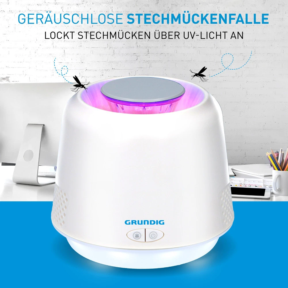 Grundig Mückenfalle USB-betrieben Mit UV-LED 3 W Und 3 Licht-Modi 9 Grundig Mückenfalle USB-betrieben Mit UV-LED 3 W Und 3 Licht-Modi – Bild 7