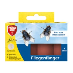 Protect Home Fliegenfänger 4 Stück Zum Aufhängen
