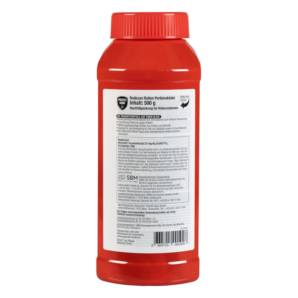 Protect Home Ratten Portionsköder 50 Portionen à 10 G 4 Protect Home Ratten Portionsköder 50 Portionen à 10 G – Bild 2