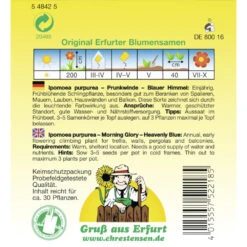 Saatgut Prunkwinde Blauer Himmel Einjährig 5 Saatgut Prunkwinde Blauer Himmel Einjährig -Gartengeräte 2QcbJnM2oi5lUu9 1280x1280