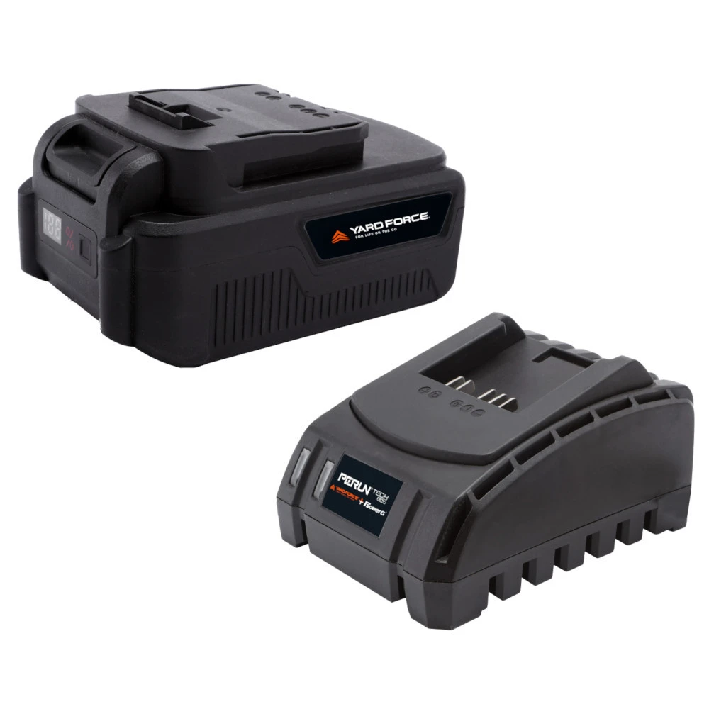 Starter-Set 4,0Ah Li-Ion-Akku Und 20 V Ladegerät Für Yard Force Elektrogeräte 3 Starter-Set 4,0Ah Li-Ion-Akku Und 20 V Ladegerät Für Yard Force Elektrogeräte