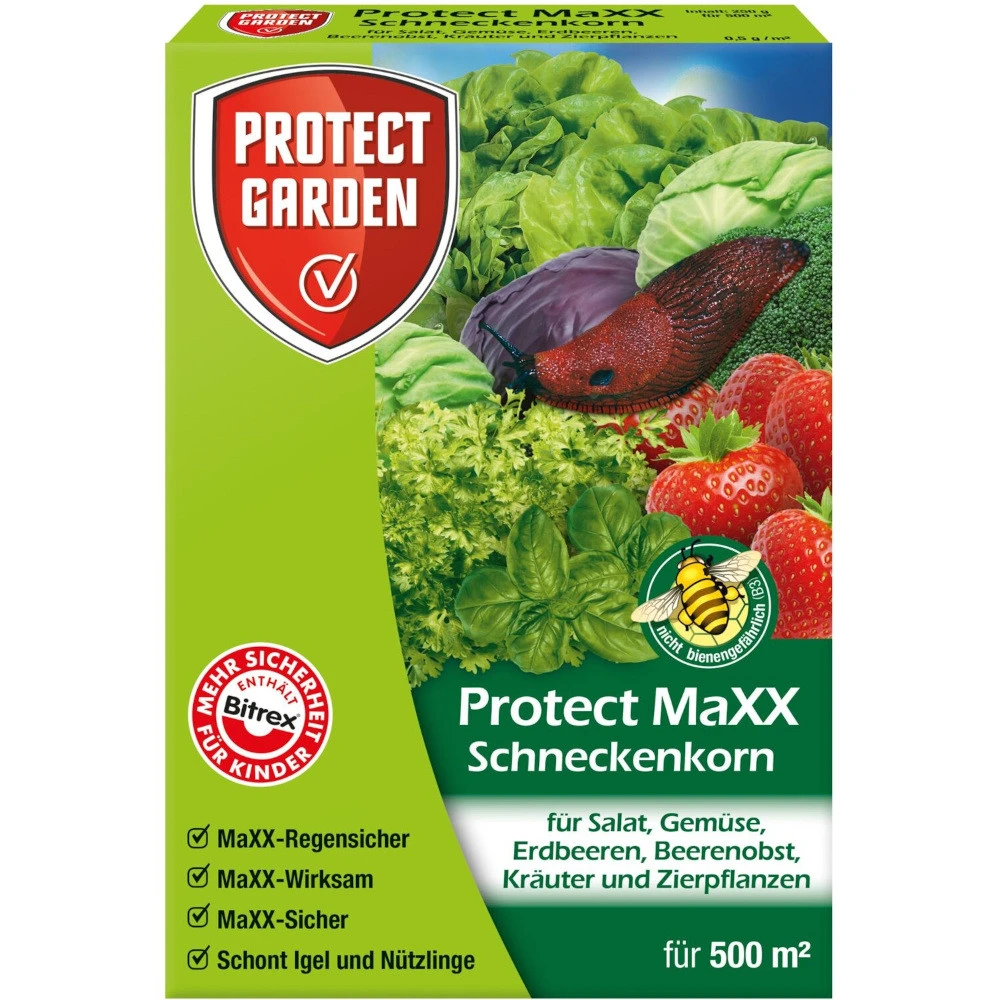 Schneckenkorn Protect MaXX 250 G, Für 500 M² 3 Schneckenkorn Protect MaXX 250 G, Für 500 M²