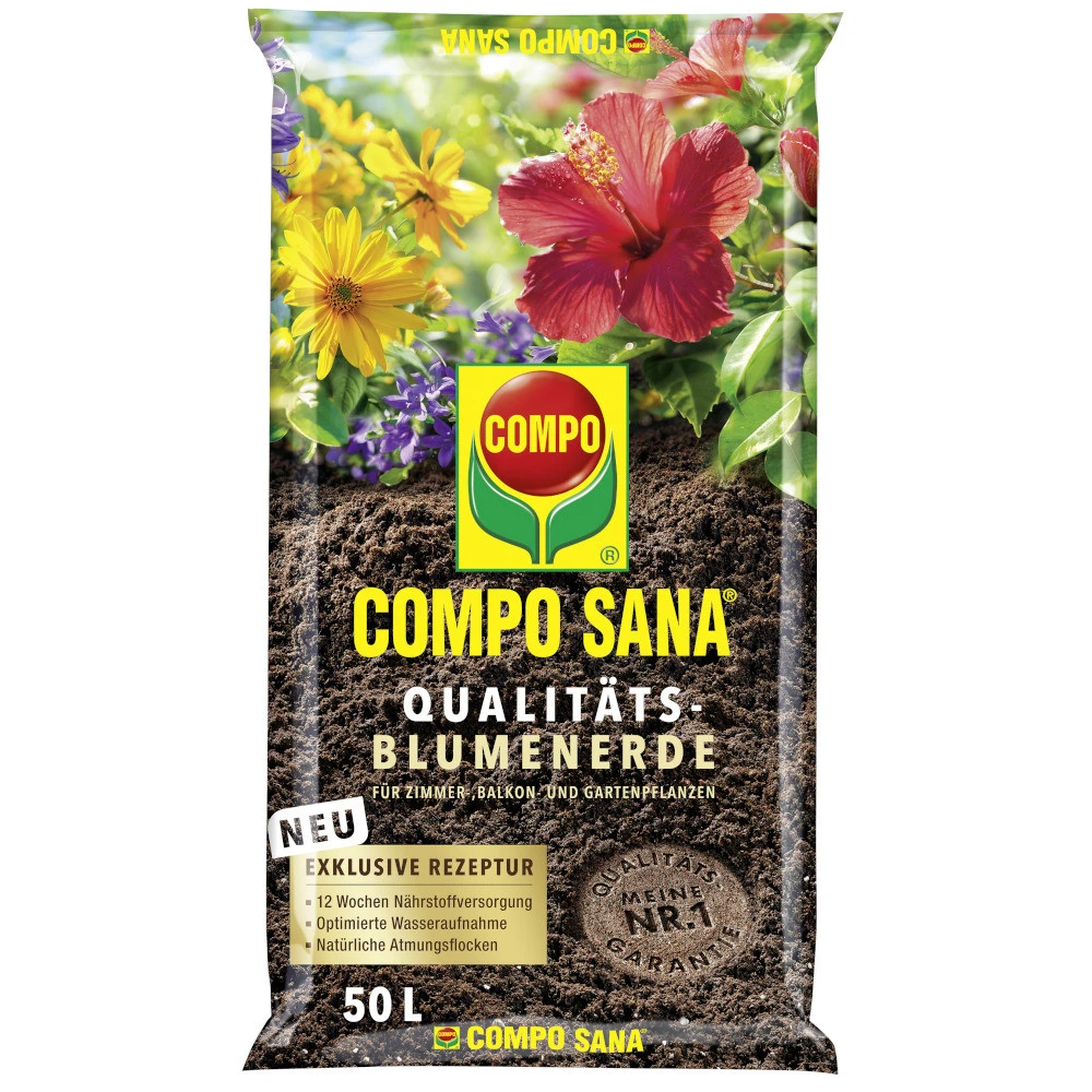 COMPO SANA® Qualitäts-Blumenerde 50 Liter 3 COMPO SANA® Qualitäts-Blumenerde 50 Liter