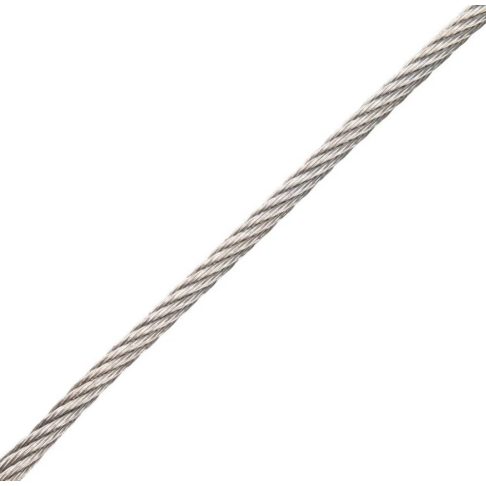 PVC-ummanteltes Stahldrahtseil, Typ 6 X 7 (2 Auf 3 Mm), Meterware 3 PVC-ummanteltes Stahldrahtseil, Typ 6 X 7 (2 Auf 3 Mm), Meterware