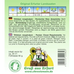 Saatgut Perserklee Eiweißreiche Futterpflanze Einjährig Für Ca. 20 M² -Gartengeräte 9kYOla5eRbdekTv 1280x1280