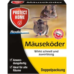Protect Home Mäuseköder Rodicum, 2 Stück
