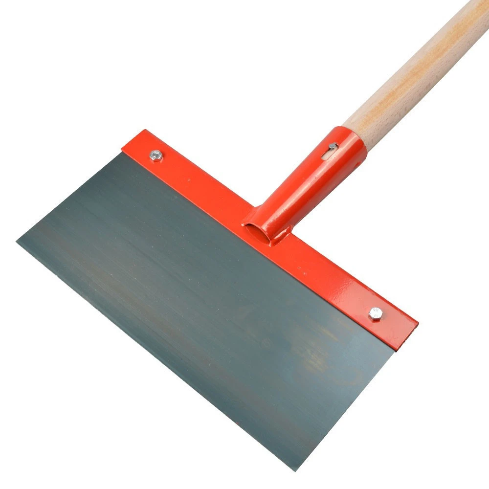 GERMANIA Stoßscharre Mit Holzstiel 4 GERMANIA Stoßscharre Mit Holzstiel – Bild 2