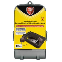 Protect Home Lebendfalle Aus Kunststoff In Schwarz Für Mäuse -Gartengeräte 9kcFfK12us8Eb3k 1280x1280