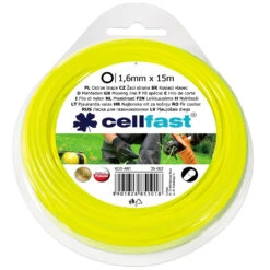 Cellfast Trimmerersatzfaden 1,6 Mm X 15 M Rund Aus Nylon