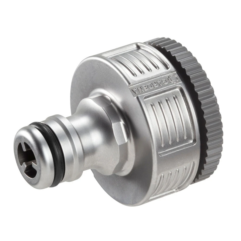 Gardena Premium Hahnverbinder G1" 33,3 Mm Aus Metall 4 Gardena Premium Hahnverbinder G1" 33,3 Mm Aus Metall – Bild 2