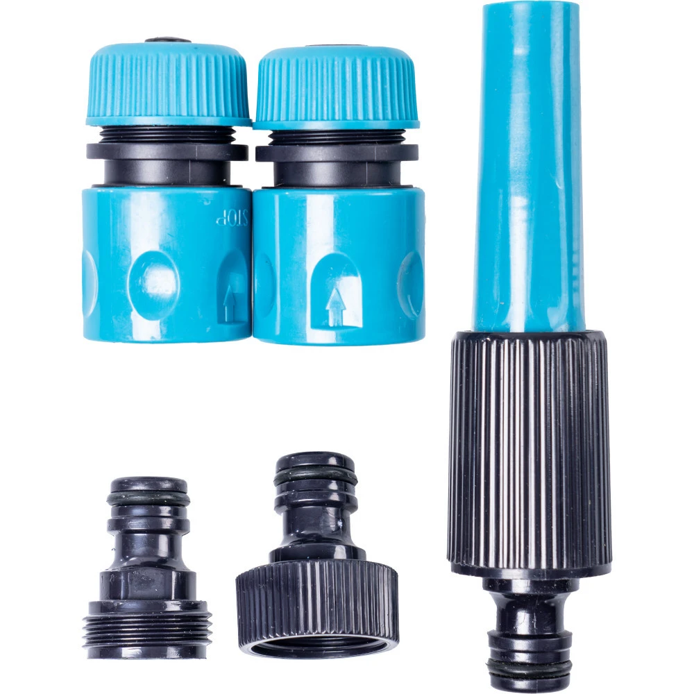 Bewässerungs-Set 5tlg. Schnelladapter Wasserspritze 3 Bewässerungs-Set 5tlg. Schnelladapter Wasserspritze