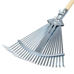 Laubbesen Verstellbar 22 Zinken Aus Stahl -Gartengeräte ZGbSvyf0OKYSfC 1280x1280