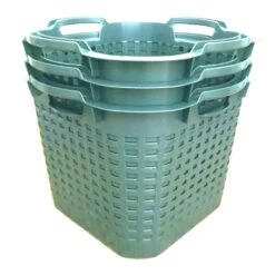 Fishbull Universal-Korb 25 Liter Aus Grünem Kunststoff, Drehstapelbar -Gartengeräte ZLisPRjjyRb9XJ 1280x1280