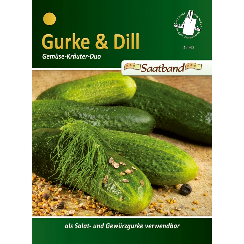 Saatgut Gurke Und Dill Duo Ca. 2 Meter Saatband 3 Saatgut Gurke Und Dill Duo Ca. 2 Meter Saatband