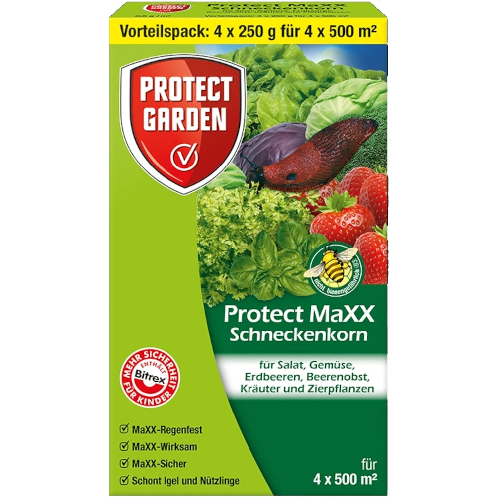 Schneckenkorn Protect MaXX 4 X 250 G 3 Schneckenkorn Protect MaXX 4 X 250 G
