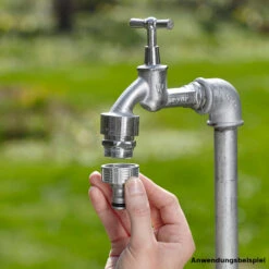 Gardena Premium Hahnverbinder G1/2" 21 Mm Aus Metall -Gartengeräte ZavIQbZXUU95XJ 1280x1280