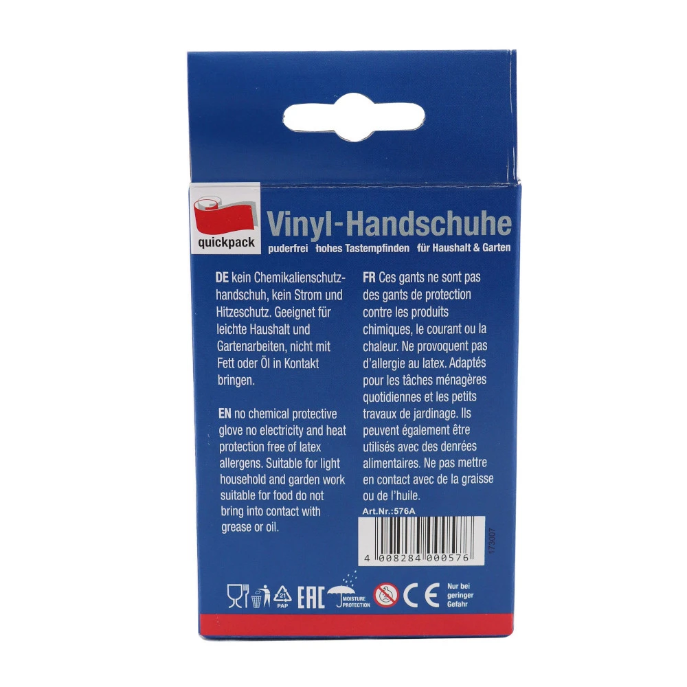 Handschuhe Aus Vinyl In Größe M, 10 Stück 4 Handschuhe Aus Vinyl In Größe M, 10 Stück – Bild 2