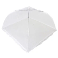 Fliegenhaube 45 X 45 Cm Faltbar In Weiß