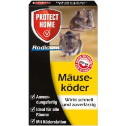 Protect Home Mäuseköder Rodicum 1 Köderbox Mit 2 Portionsködern