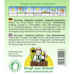 Saatgut Saatmais Badischer Landmais Einjährig -Gartengeräte ZghlJ5bh4YptiA 1280x1280