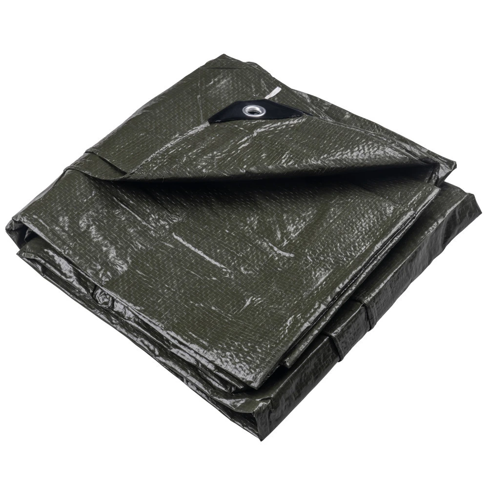 Fishbull Abdeckplane Profi 1,8x5,5 M 150 G/m² Grün/schwarz 3 Fishbull Abdeckplane Profi 1,8x5,5 M 150 G/m² Grün/schwarz