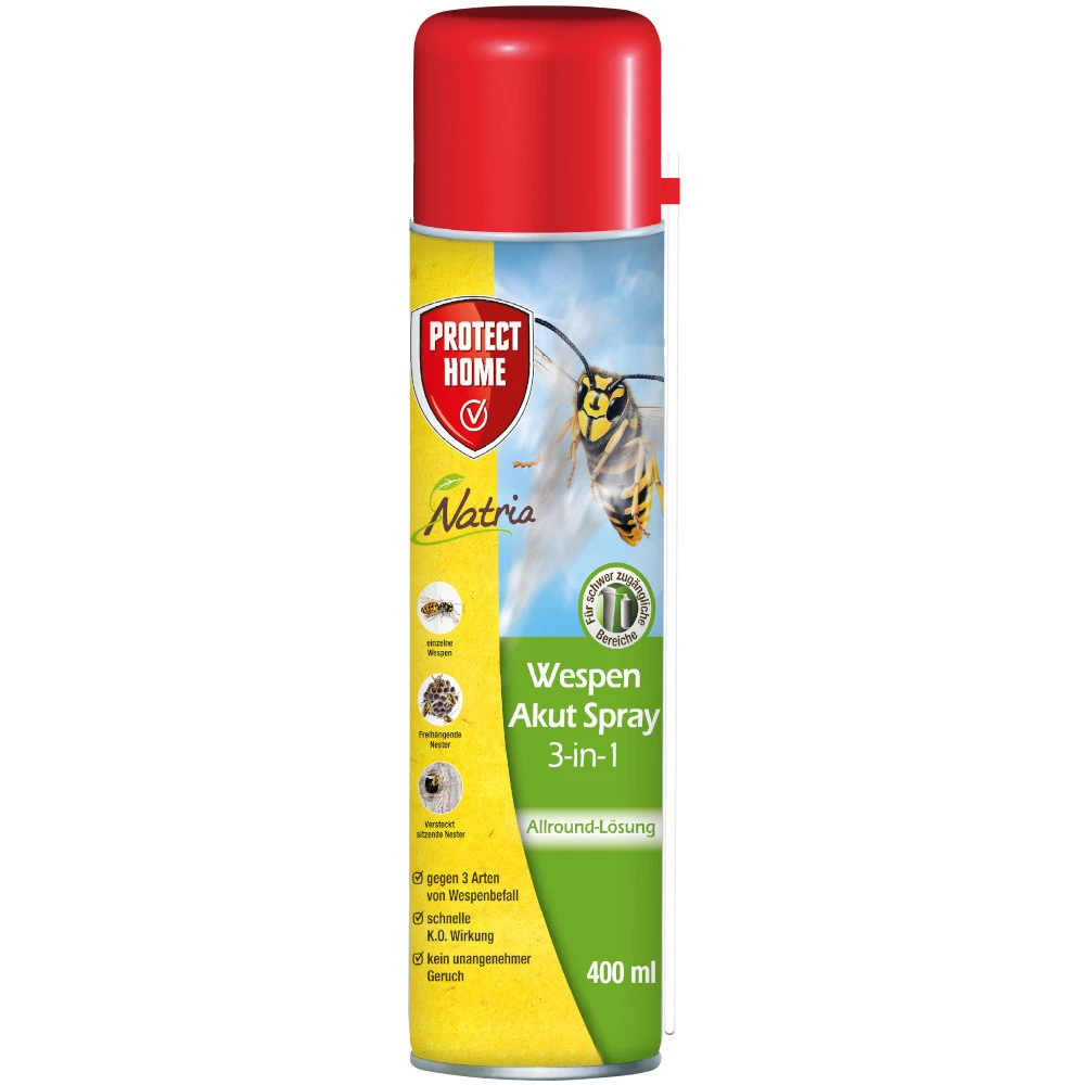 Wespen Akut Spray (3in1) Natria Protect Home 3 Wespen Akut Spray (3in1) Natria Protect Home