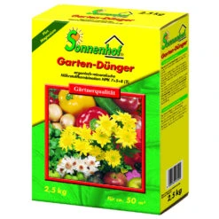Gartendünger 7-5-8-2, 2,5 Kg