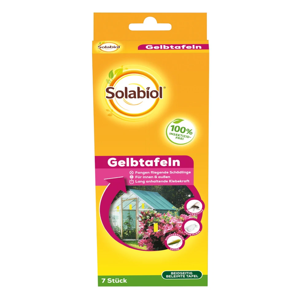 Solabiol Kombi Gelbtafeln 7 Stück 3 Solabiol Kombi Gelbtafeln 7 Stück