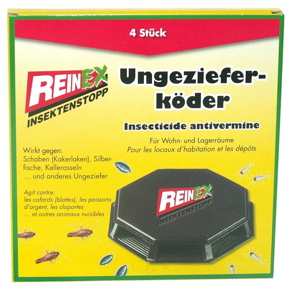 Reinex Ungezieferköderdose 4Stk. 3 Reinex Ungezieferköderdose 4Stk.