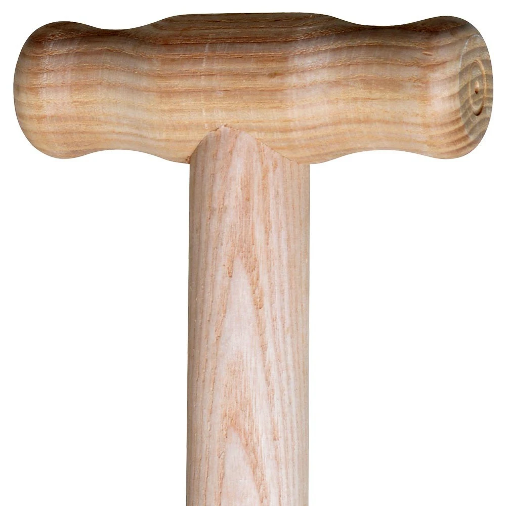 Schaufelstiel Esche 120cm Gebogen Mit T-Griff 4 Schaufelstiel Esche 120cm Gebogen Mit T-Griff – Bild 2